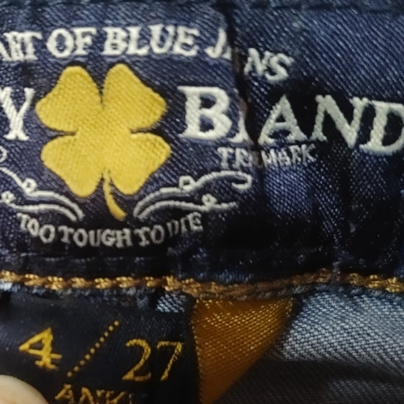 LUCKY BRAND - Brooke Straight Medium Wash Slight Distressed Size 4 - Picture 11 of 15